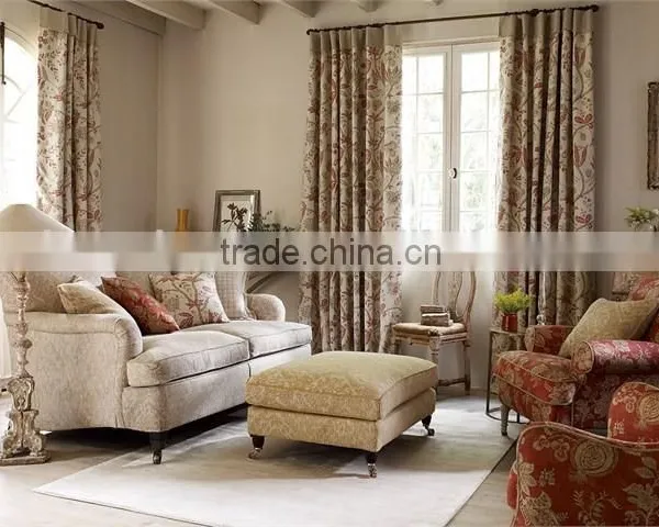 Flame Retardant Curtain for Living Room, Hotel Project Blackout Curtain photo-2