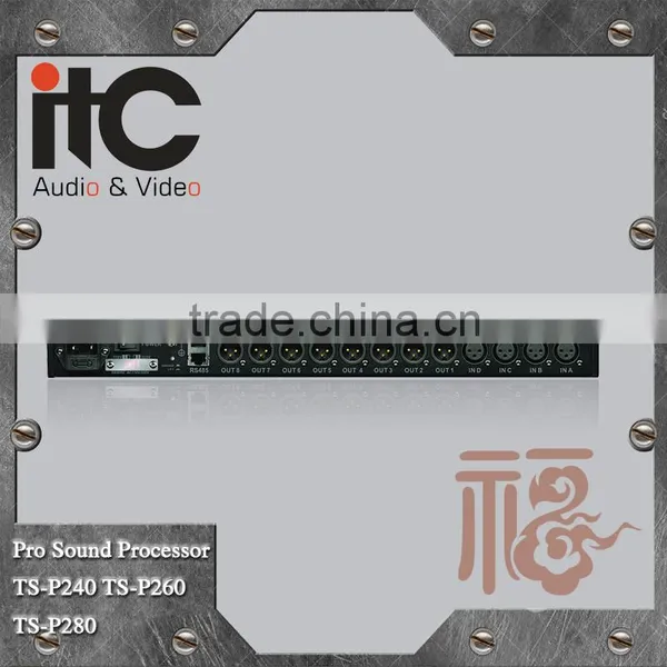 ITC TS-P240 Series 96KHz Sampling Rate 32bit DSP Professional Digital Audio Processor photo-3