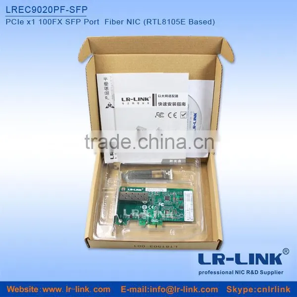 PCI Express x1 100FX SFP Port Optical Network Card photo-5