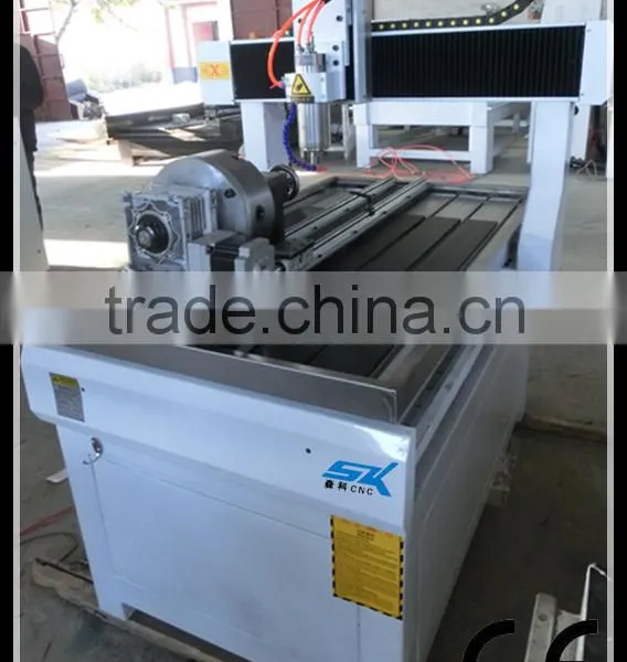 4 Axis Wood Cnc Engraving Mini Cnc Glass Cutting Machine photo-4