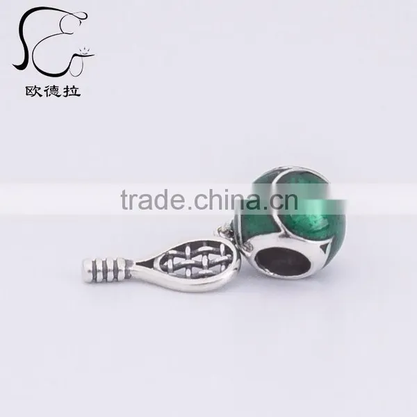 Bird With Crystal Enamel 925 Silver European Charm photo-2