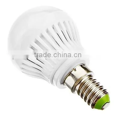 E14 3W 220-250LM 6000-6500K Cool White Light LED Ball Bulb (220-240V) photo-2