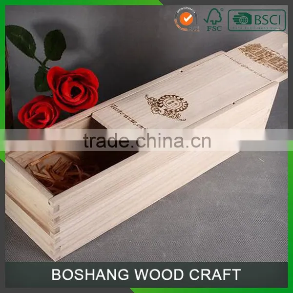 Custom Logo Wooden Packing Box photo-3