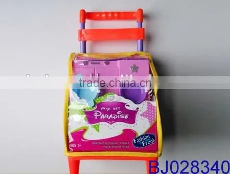 Plastic Mini Toy for Kids Cheap Pretend Teapot Set With Barrow photo-2