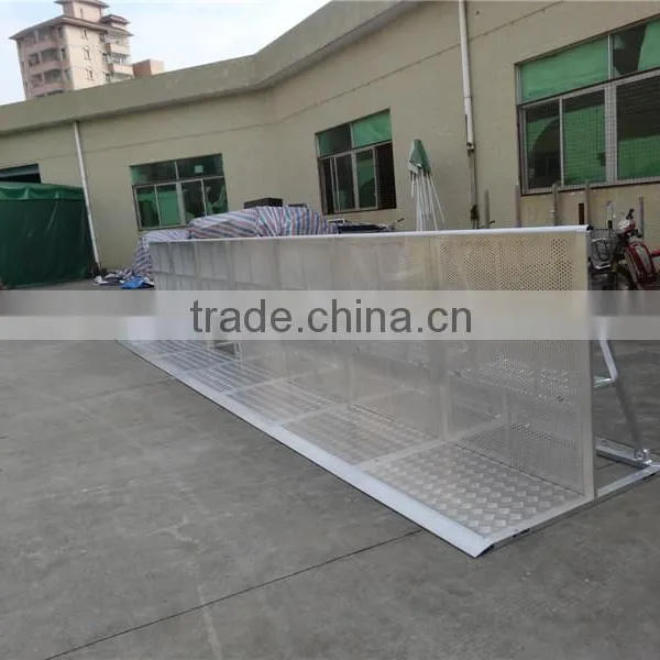 Aluminum Crowd Control Barricade Used Concert Automatic Barriers Prices photo-6