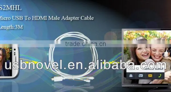 MHL Micro USB Male Adapter Cable photo-2