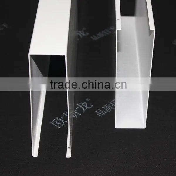 Powder Coating U Shaped Modern Vertical Types of Suspended Ceiling photo-2