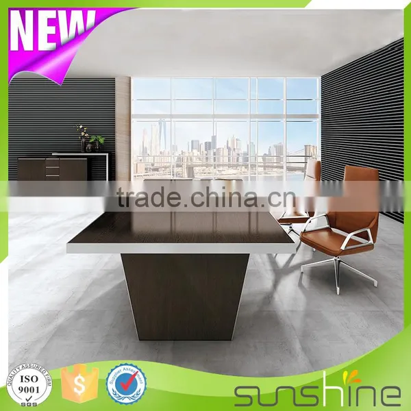 Modern Open Office Space Furniture Sectional Meeting Table BS-H2412 photo-2