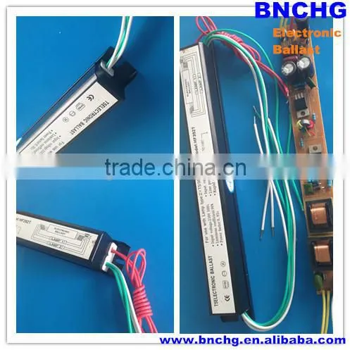 high quality T5 fluorescent lamp 2x36w electronic ballast