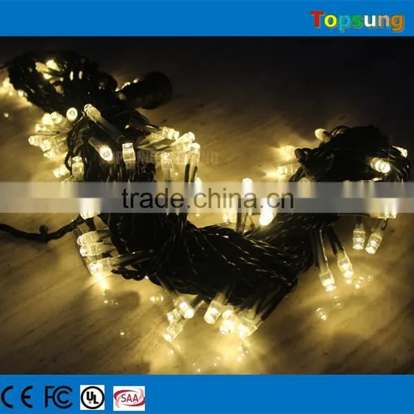 Hot Sale 100 Bulbs 12v Wedding String Lights Warm White for Outdoor photo-4