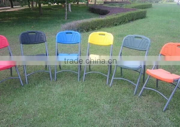 Modern Cheap Plastic Comfortable Folding Chair JC-H36 photo-4