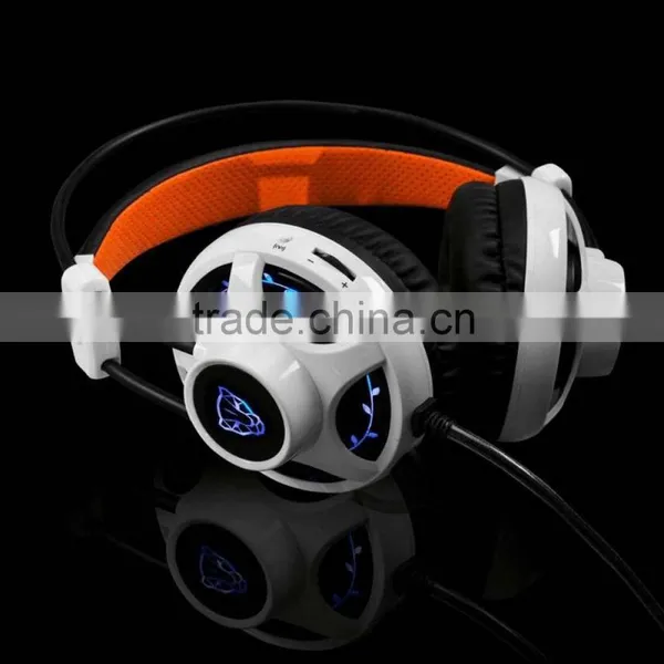 New Model Headphones Gaming PC Headset Gaming With Lighting and Vibration photo-6