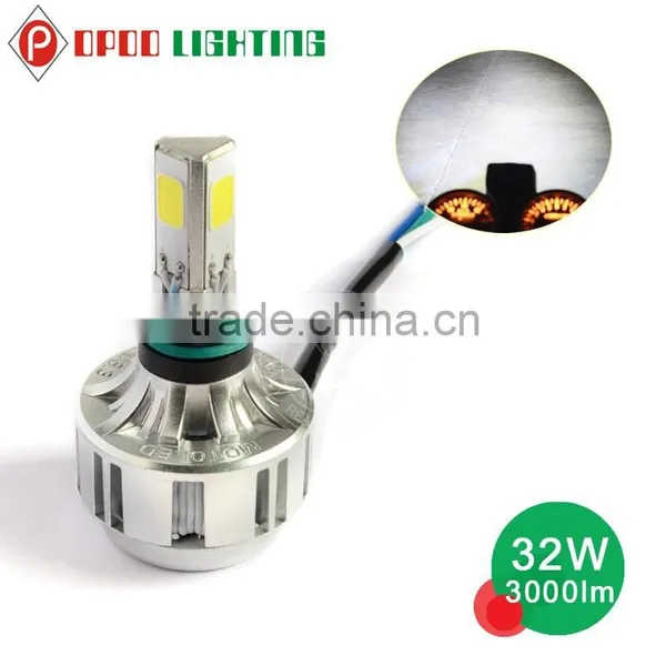 Super Bright Led Headlight Motorcycle, 360 Degree 32w 3000lm Led Headlight Motorcycle photo-2