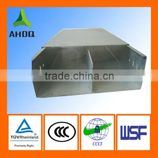 Hot Dipped Galvanized Cable Trunking With Seperator