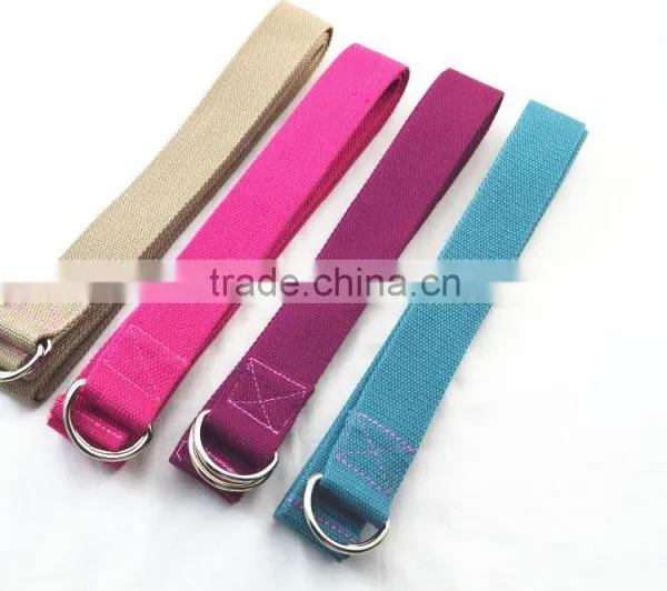 Cinch Buckle Cotton Yoga Strap photo-6