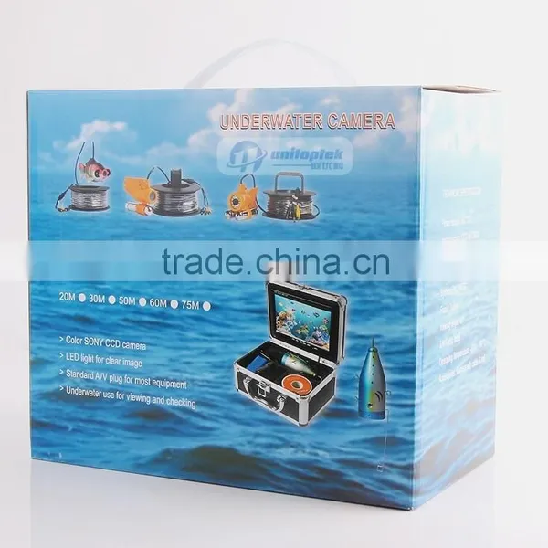 New Arrival 7"TFT LCD Fish Finder Underwater DeLight Fishing Camera System HD 800TVL 30M Cable photo-6