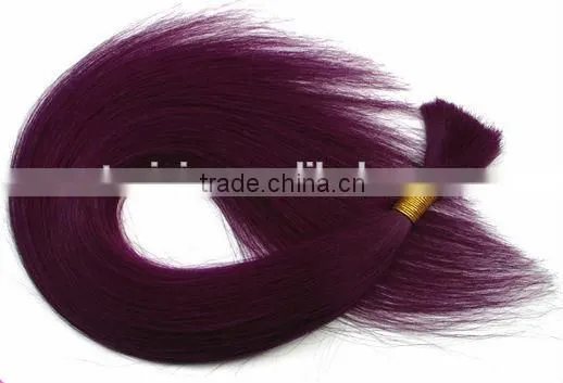 2015 Hot Sale 22''(55cm) Yaki Bulk Hair Extension/top Quality photo-2