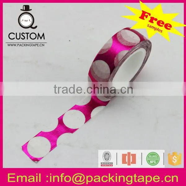 Plastic Decorative Foil Paper Tape Wholesale photo-5