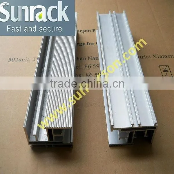 Solar Aluminum Mounting Rail for Panel Mounting System photo-2