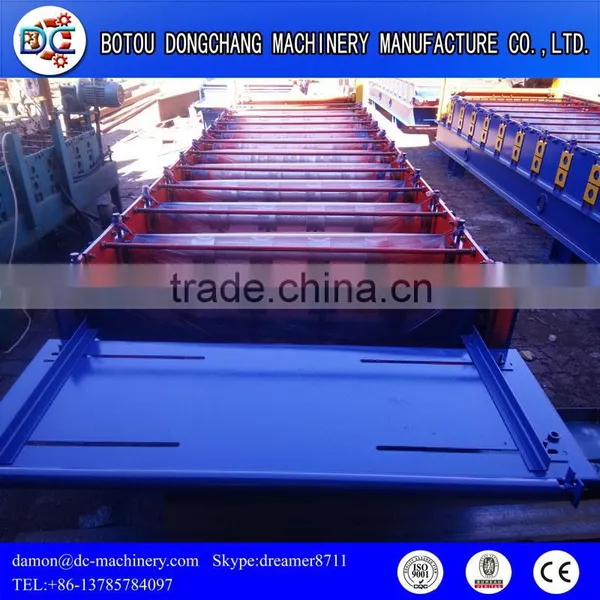 Hot Sale Professional Trapezoidal Profile Roofing Sheet Roll Forming Machine For Steel Construction photo-3