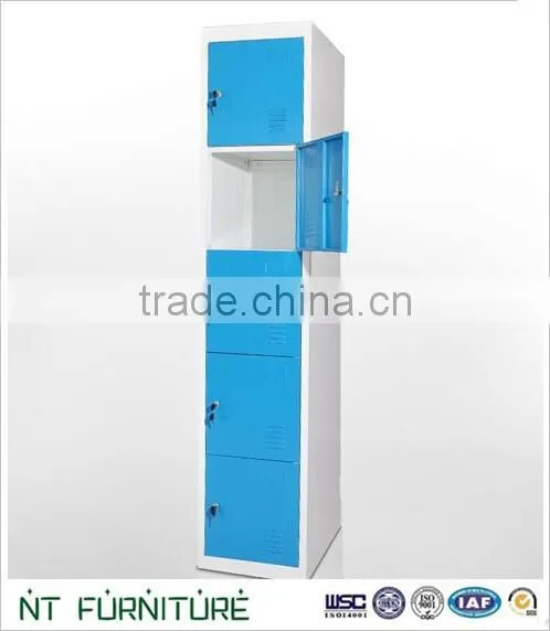 4 Tier Steel Locker, Metal Locker, One Door Locker photo-3