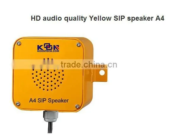 Paging system loudspeaker A4 rugged telephopne paging system telephone speaker / Amplifier Speaker