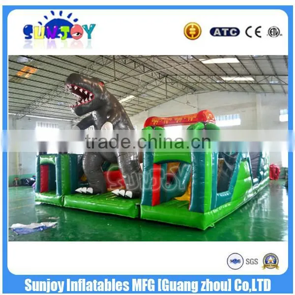 Commercial Inflatable Dinosaur Combo / New Outdoor Playground ,Kids Amusement Park photo-2
