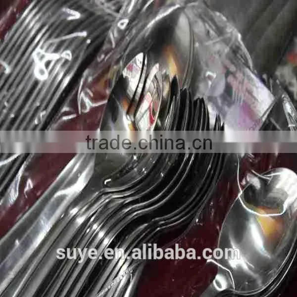 High Quality Stainless Steel Cutlery Set Set With Gold Plated Handle photo-2