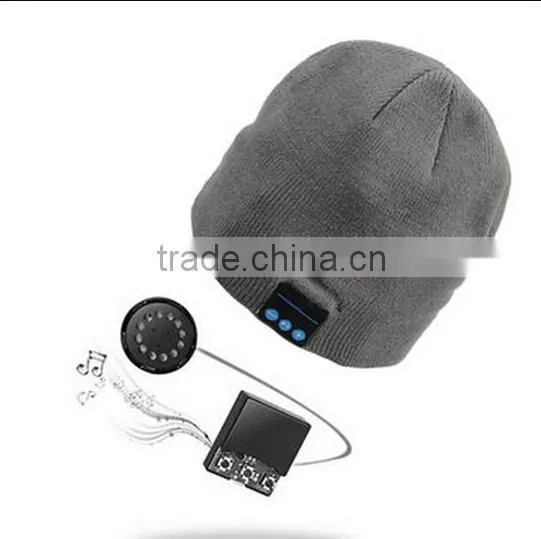 Keep Warm Bluetooth Talking Music Speaker Hat / Bluetooth Music Hat / Wireless Bluetooth Headphone Beanie Hat photo-6