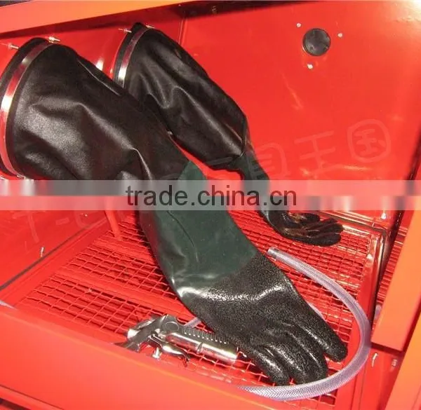 Large Size Thread Sand Blasting Gloves photo-2