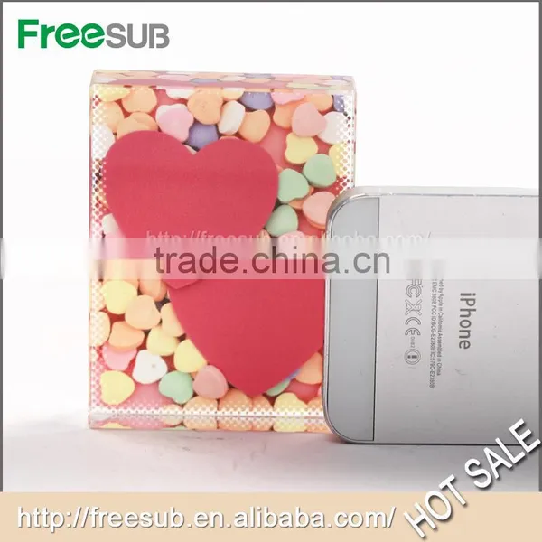 New Funny Curved Crystal Cube Glass Photo Frame photo-3