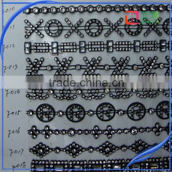 Strass for Shoes Flowers Bezel Cup Chain 10yards Cup Chain Rhinestone photo-3