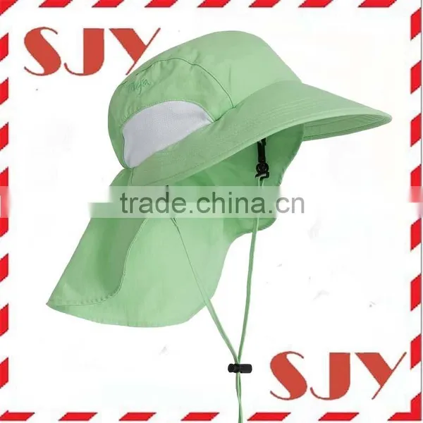 Bucket Flap Hat Wholesale Safari Bucket Hat With Flap Neck Cover photo-4