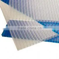 Twin-wall Transparent Polycarbonate Hollow Plate