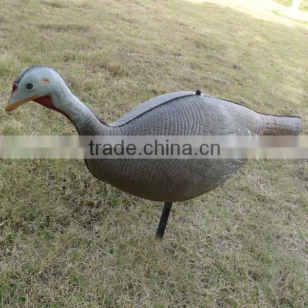 Realistic Life Size Waterproof Foam Turkey Decoys for Outdoor Hunting- Hen Looker Positions