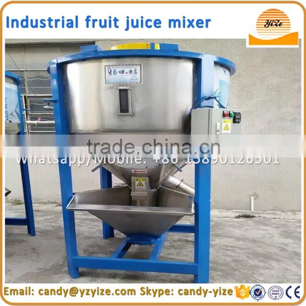 Vertical 1 Ton Feed Mixer / Plastic Pellets Powder Color Mixer With Heater photo-5