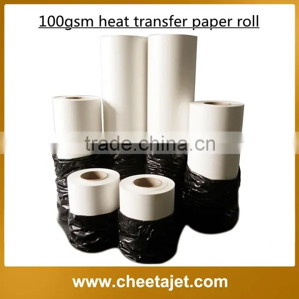 100gsm Customized Size Fast Dry Sublimation Heat Transfer Paper