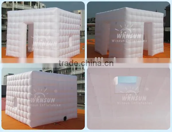 2015 Portable Outdoor Commercial Oxford Inflatable Photo Booth Enclosure photo-5