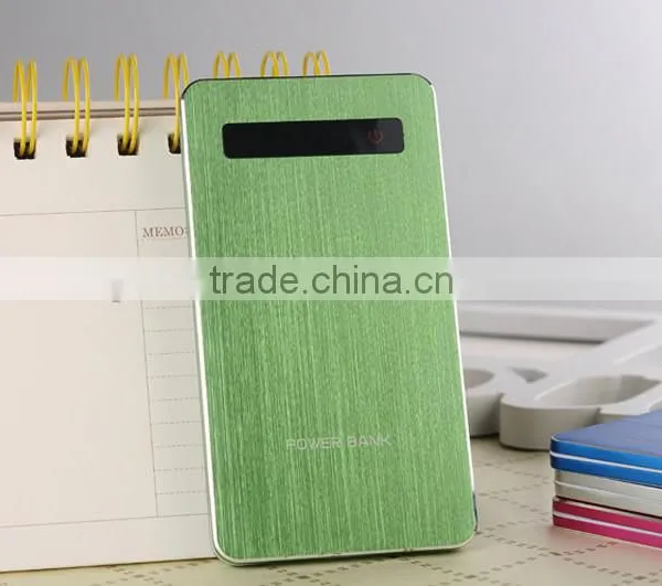 China Innovation Products OEM Colorful Ultra Thin Lcd Display Smartphone Universal Portable 4000mah Power Bank photo-6