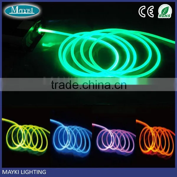Plastic Solid Core Side Glow Optical Fiber Cable for Swimming Pool Lighting With a Cheap Price photo-6