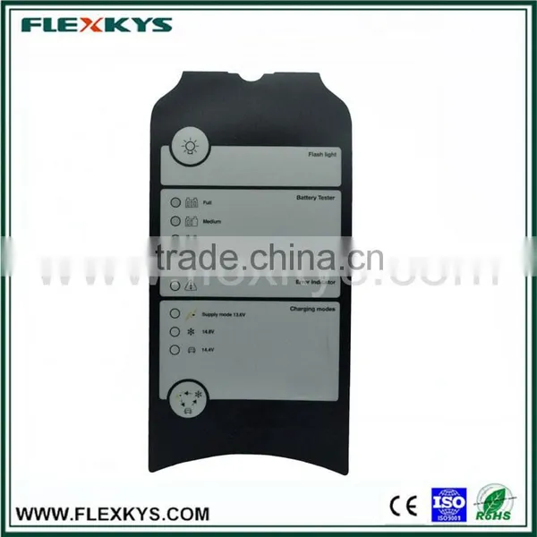 Factory Exported Directly Membrane Label With LED Lights Display Window for Battery Charger photo-4