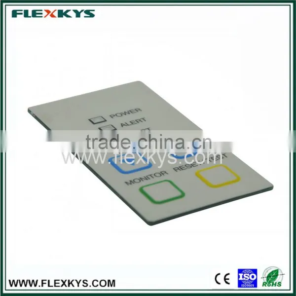 New Design Embossed Keys Metal Dome Tactile PCB Memrbane Switch With LED Intergrated photo-2
