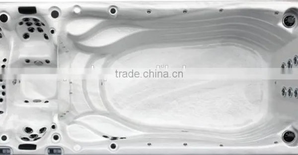 Acrylic Massage Outdoor Whirlpool Swim Spa Large Swimming Pool Spa photo-2