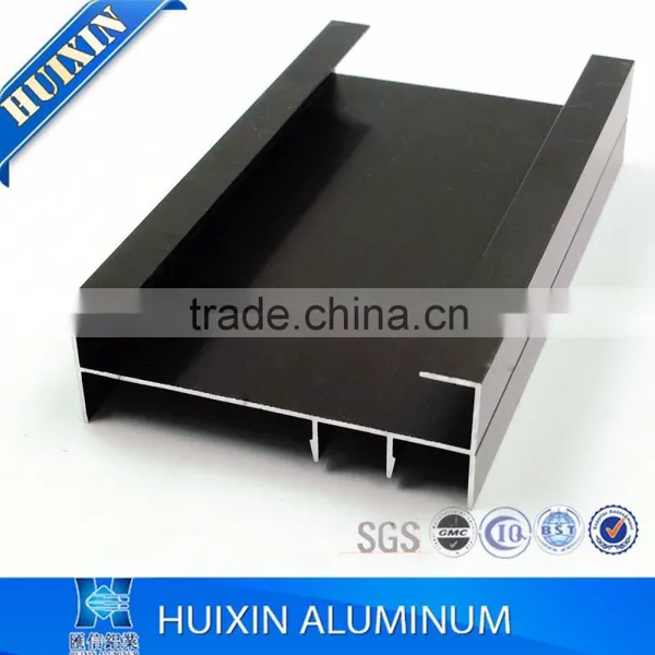 Nepal Market Standard Anodized Bronze Extruded Aluminum Alloy Profiles photo-3