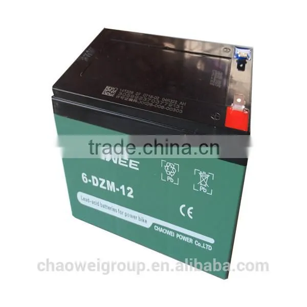 High Power and High Capacity Maintenance Free (MF) Battery for Bicycle, 12V 12Ah photo-3