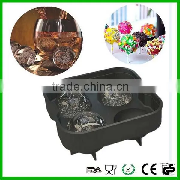 Best Selling Durable Food Grade Silicone Ice Tray Custom Ice Ball Maker photo-6