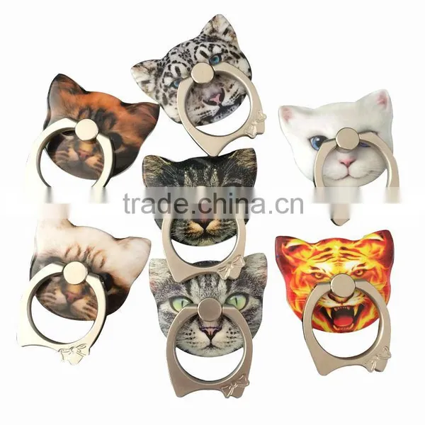 Cat Portable Reusable Ring Mobile Holder For The Phone Reseller photo-2