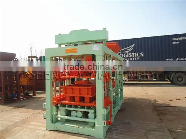 Shengya QT6-15a Fully Automatically Concrete Baking-free Block Making Machines China Product photo-3