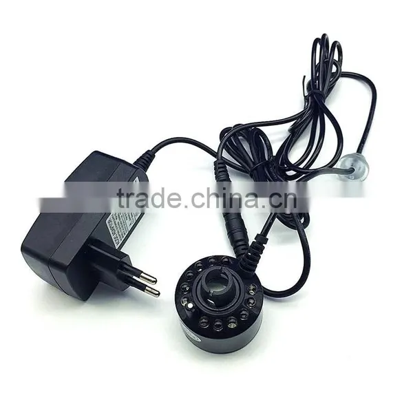 12 LED Mist Maker Fogger Maker Fog Machine Atomizer Air Humidifier for Water Fountain Pond Mountain photo-4