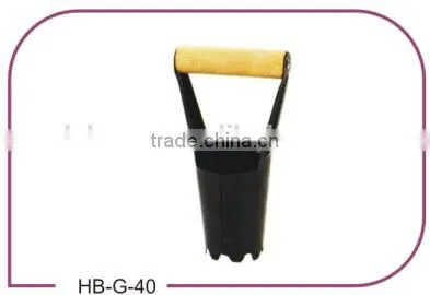 Easy Operation Gardening Tools Manual Mini Metal Flower Planter photo-2